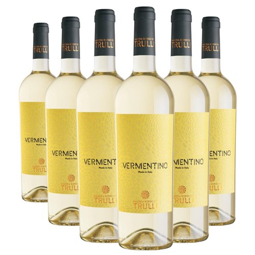 Case of 6 Trulli Vermentino 75cl White Wine